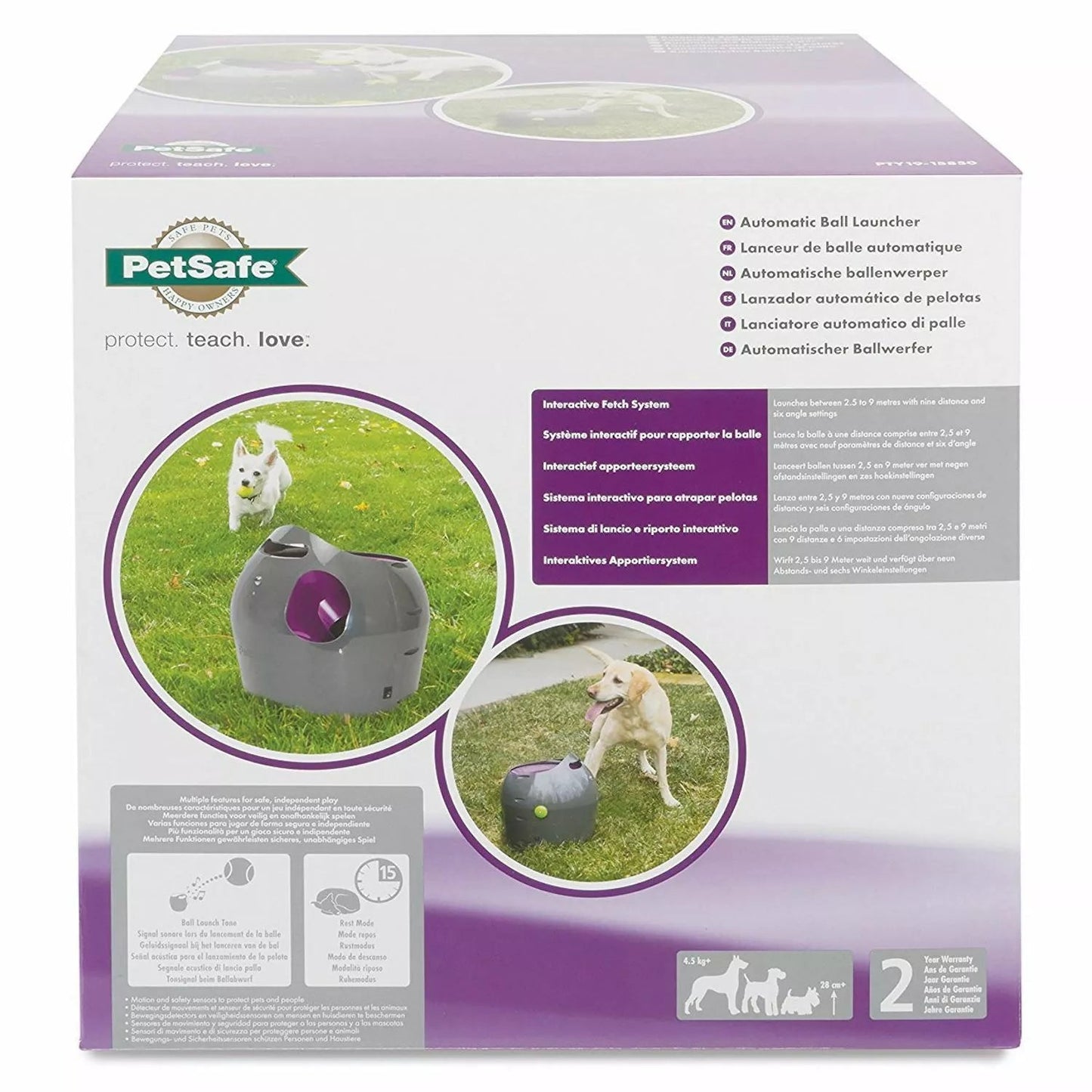 Petsafe Automatic Ball Launcher - Dog Outdoor Tennis Ball Thrower Pty19